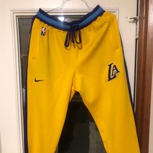 lakers-official-warmup pants